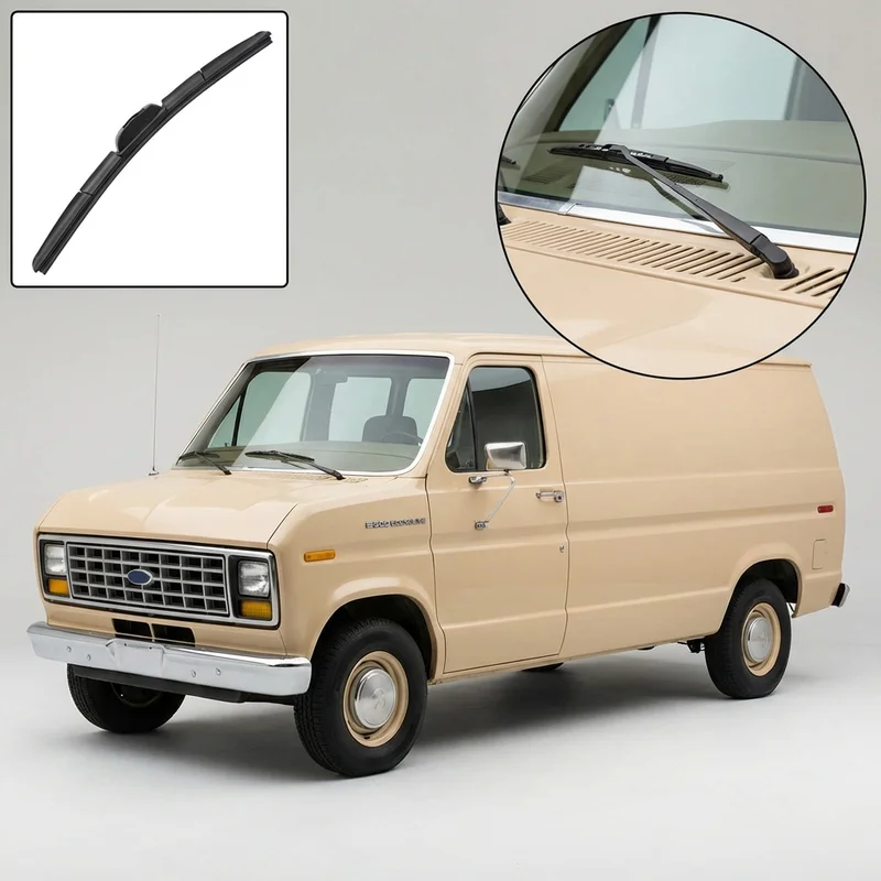 Passenger Side Wiper Blade for Ford E-200 Econoline (1969 - 1974) - 1